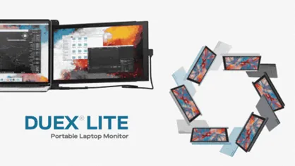 Mobile Pixels Duex Lite — slim portable laptop monitor